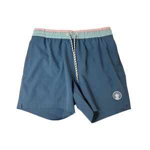 Chubbies Blue Pink Everywear Shorts Men's Medium 5.5" Inseam Lined Stretch